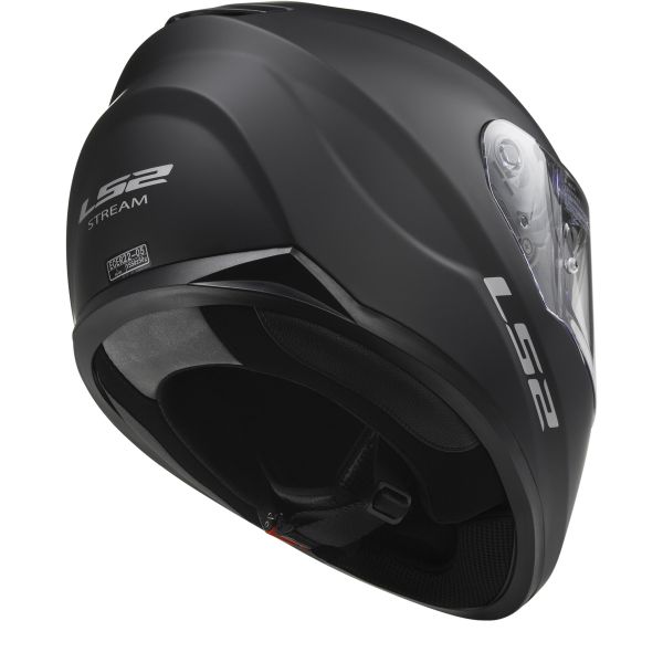 LS2 Stream Evo Solid Matt Black FF320