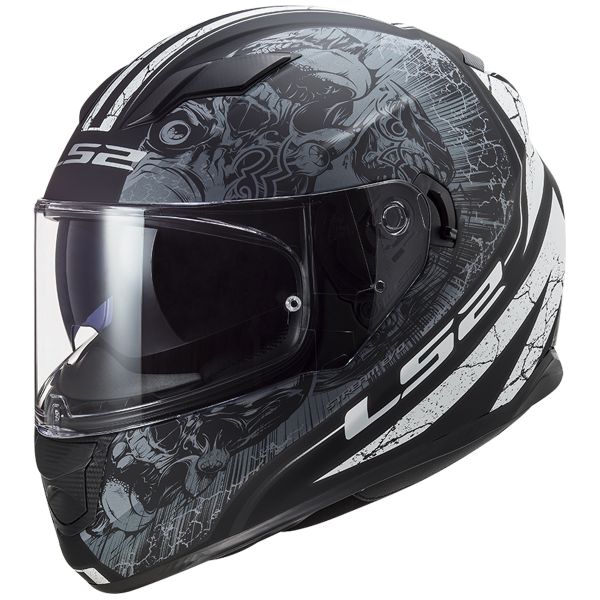 Casque Integral LS2 Stream Evo Throne Black Titanium FF320