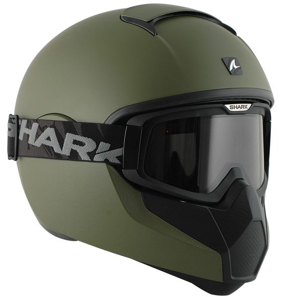 Casque Integral Shark Vancore Blank Mat GMA