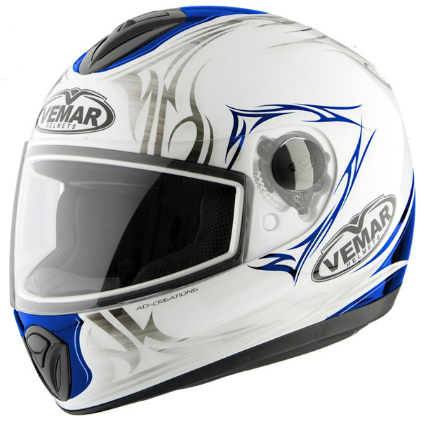 Casque Integral Vemar Medon Blade Bleu