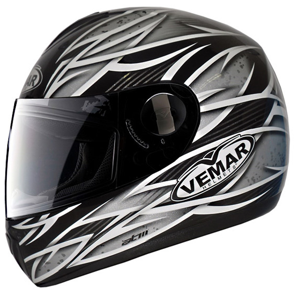 Casque Integral Vemar Medon Arrow Gris