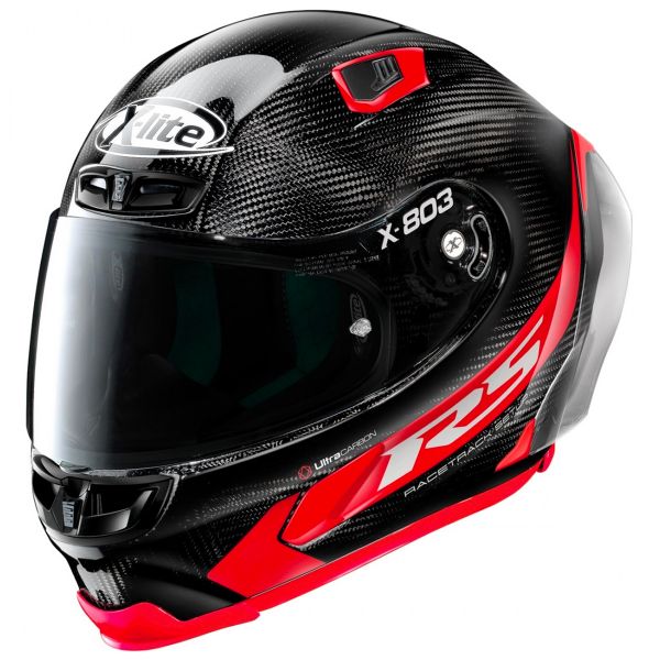 Casque Integral X-lite X-803 RS Carbon Hot Lap Red 13