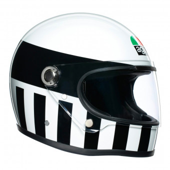 Casque Integral AGV X3000 Invictus White Black