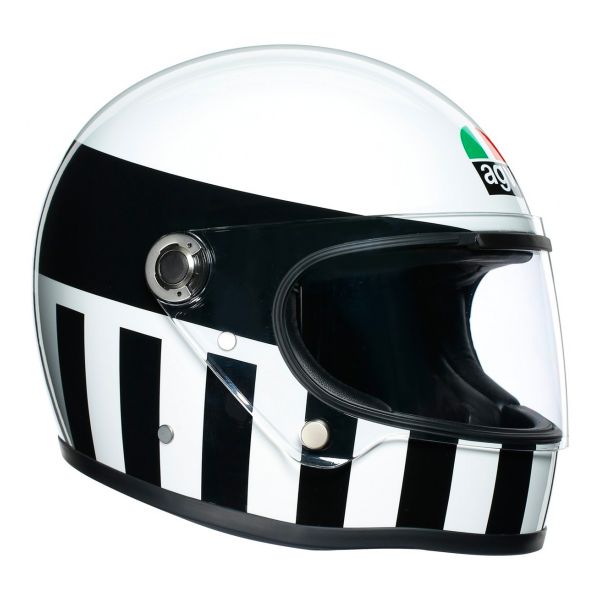 Casque Integral AGV X3000 Invictus White Black Casque Integral AGV X3000 Invictus White Black