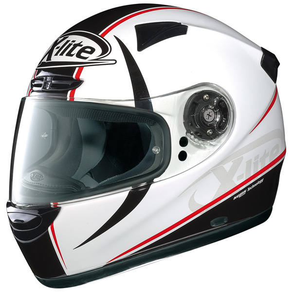 Casque Integral X-lite x-701 Flair Blanc Rouge 36