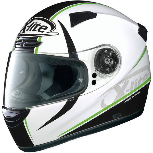 Casque Integral X-lite x-701 Flair Blanc Vert 37
