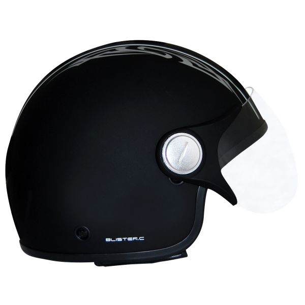 Casque Jet RC Blister Noir Gris