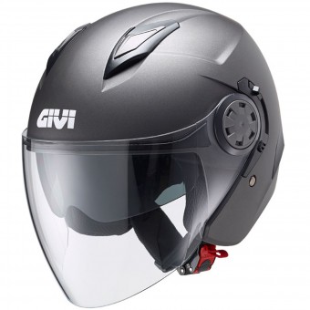 Casque Jet Givi 12.3 Stratos Matt Titanium Casque Jet Givi 12.3 Stratos Matt Titanium