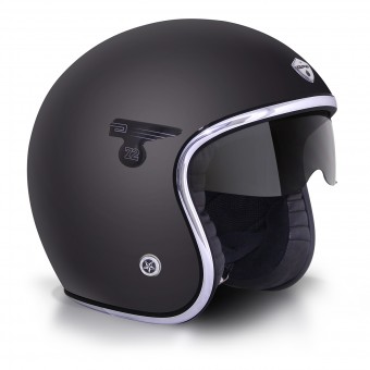 Casque Jet GPA Carbon Solar Noir Mat Casque Jet GPA Carbon Solar Noir Mat