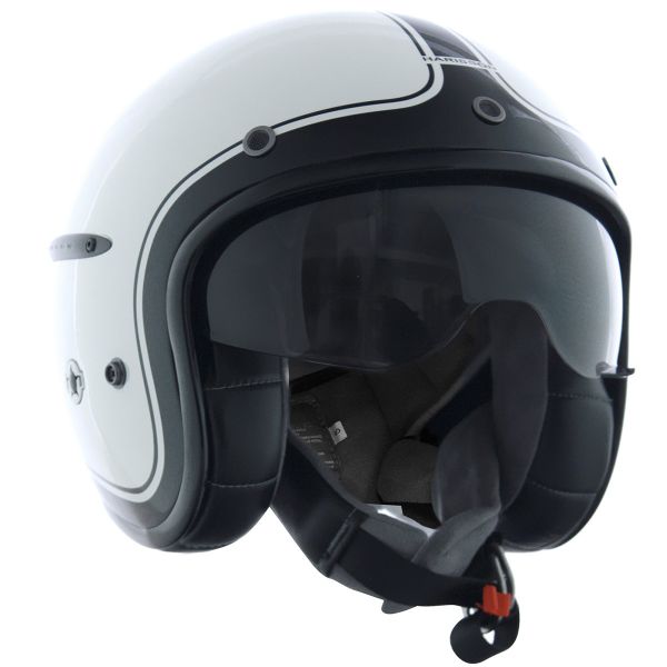 Casque Jet HARISSON Corsair Blanc Noir
