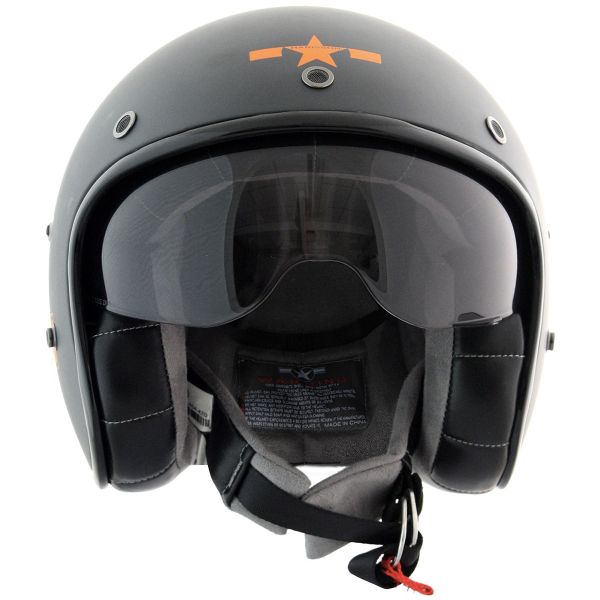 HARISSON Corsair Star Deco Gris Mat Orange