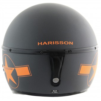 HARISSON Corsair Star Deco Gris Mat Orange