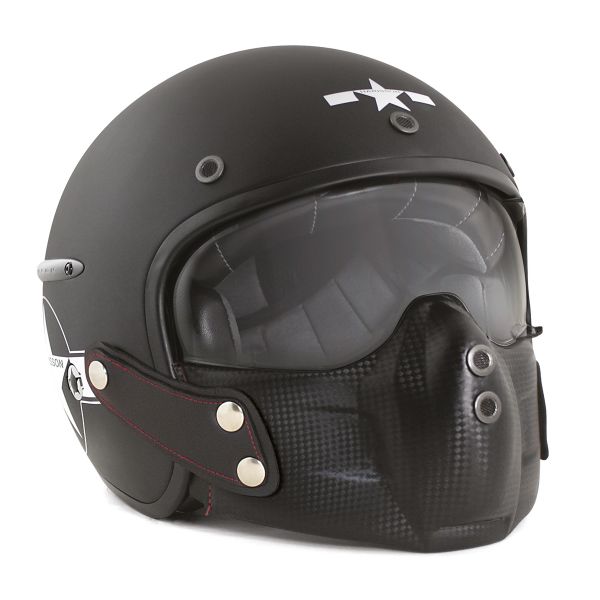 HARISSON Corsair Star Deco Noir Mat Blanc