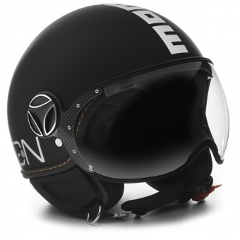 Casque Jet Momo Design FGTR Evo 3 Noir Mat Casque Jet Momo Design FGTR Evo 3 Noir Mat