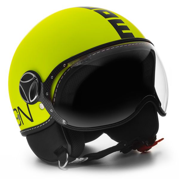 Casque Momo Design Fgtr Fluo Jaune Au Meilleur Prix Icasquecom