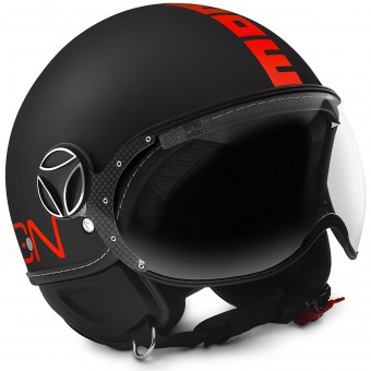 Casque Jet Momo Design FGTR Fluo Matt Black Fluo Orange Casque Jet Momo Design FGTR Fluo Matt Black Fluo Orange