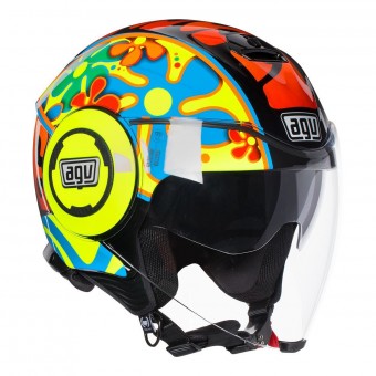 Casque Jet AGV Fluid Top Valencia 2003 Casque Jet AGV Fluid Top Valencia 2003
