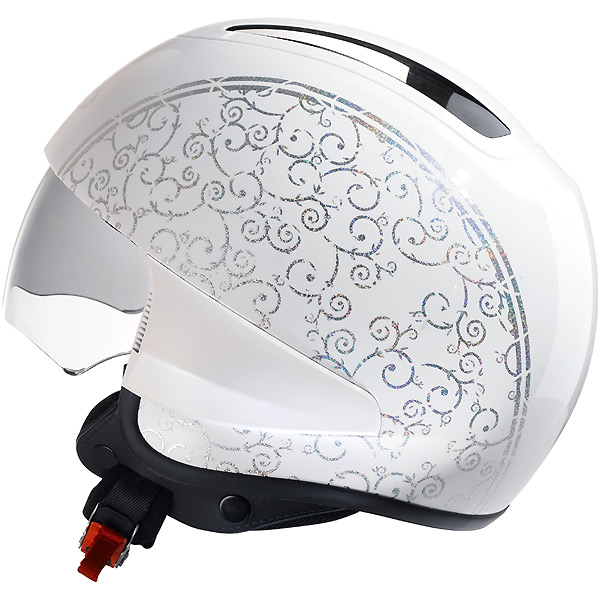 Casque jet HJC - Dos