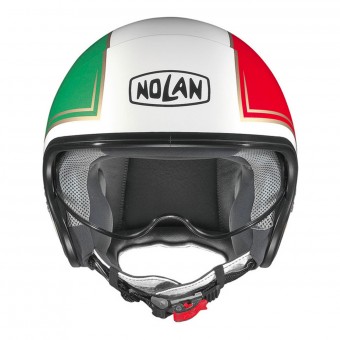 Casque Jet Nolan N21 Tricolore Metal White 31 Casque Jet Nolan N21 Tricolore Metal White 31
