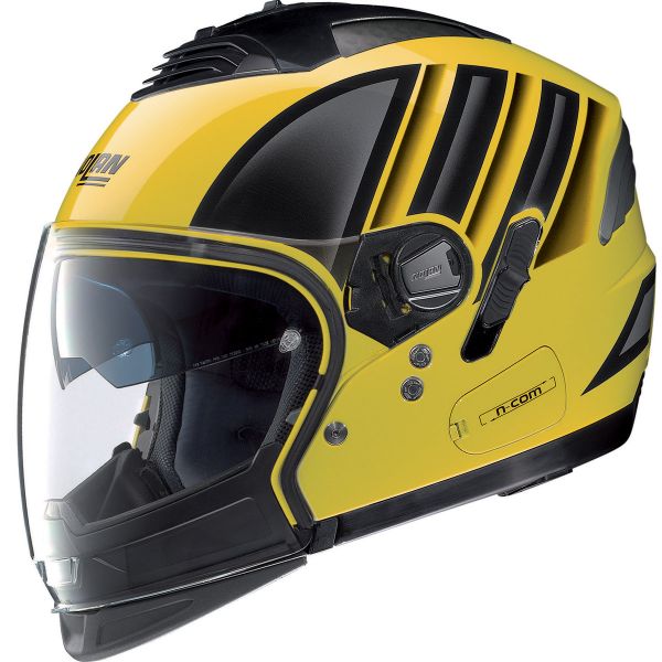 Casque Jet Nolan N43E Air Voyage N-Com Jaune 14