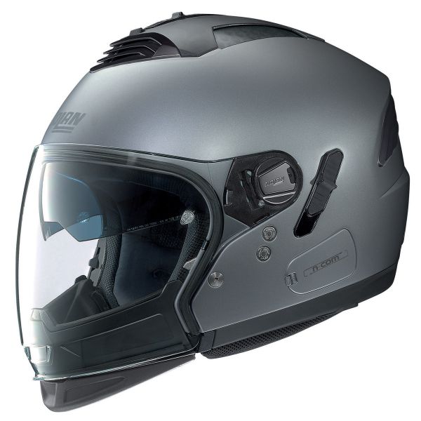 Casque Jet Nolan N43E Air Classic N-Com Gris Mat 8