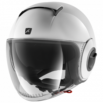 Casque Jet Shark Nano Blank WHU Casque Jet Shark Nano Blank WHU