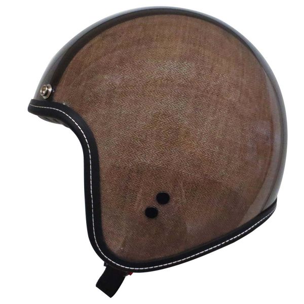 Casque Jet Diesel Old Jack Herringbone Brown Casque Jet Diesel Old Jack Herringbone Brown