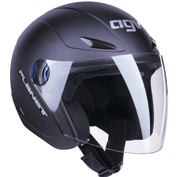 Casque Jet AGV Planet noir mat