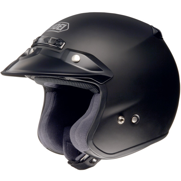 Casque Jet Shoei RJ Platinum-R noir mat