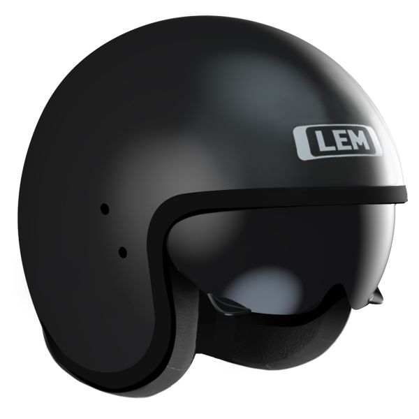 Casque Jet LEM Sport Black