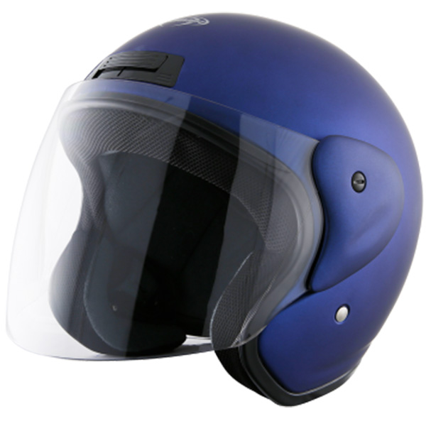 Casque Jet Stormer Sun Bleu Roi