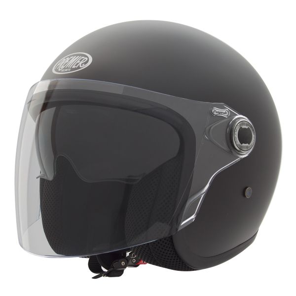 Casque Jet Premier Vangarde U9BM Matt Black