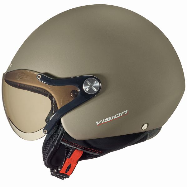 Casque Jet Nexx X60 Vision plus Or Mat