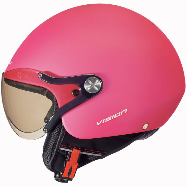 Casque Jet Nexx X60 Vision plus Rose Block Mat