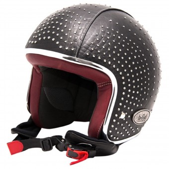 Casque Jet Baruffaldi Zeon Swarovski Cielo Interieur Rouge Casque Jet Baruffaldi Zeon Swarovski Cielo Interieur Rouge
