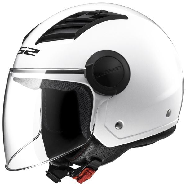 Casque Jet LS2 Airflow White Long OF562