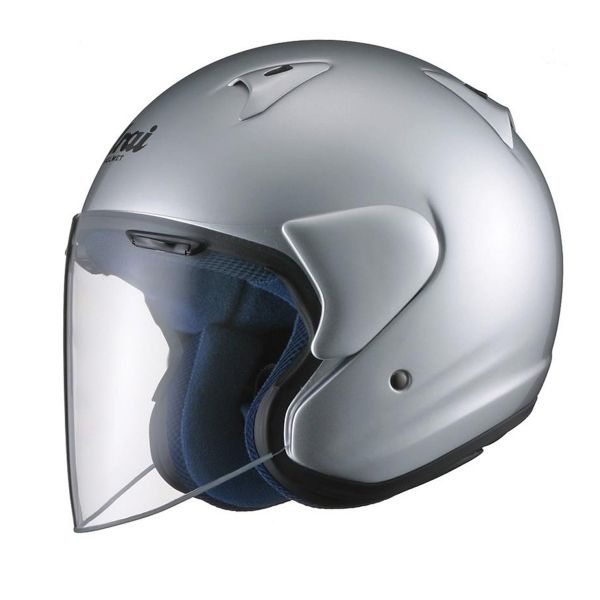 Casque Jet Arai SZ-F Alu Silver