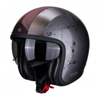 Casque Jet Scorpion Belfast Byway Argent Casque Jet Scorpion Belfast Byway Argent