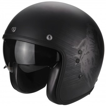 Casque Jet Scorpion Belfast Sting Matt Black Casque Jet Scorpion Belfast Sting Matt Black