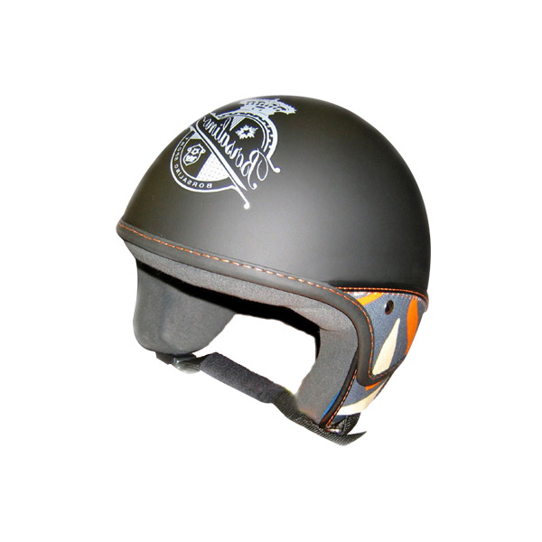 Casque Fashion Borsalino Iris Noir mat