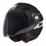 Casque Jet Blauer Brat Black White Matt
