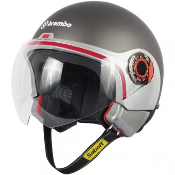 Casque Jet Brembo B.Jet Titane Mat Casque Jet Brembo B.Jet Titane Mat