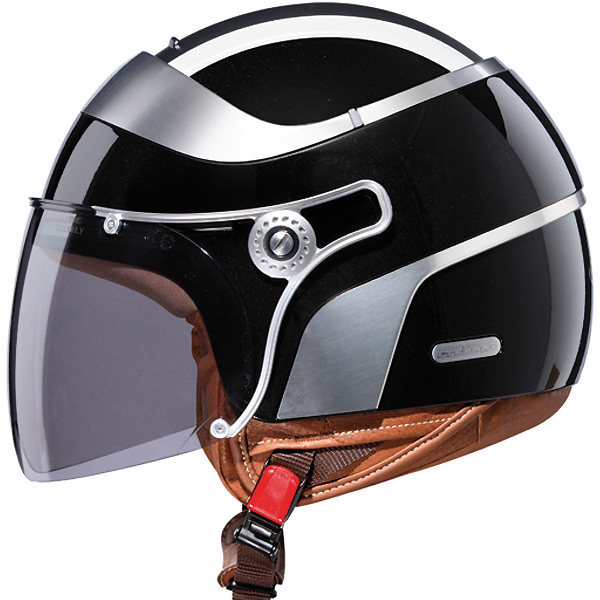 Casque Jet Caberg Uno Jet Noir Metal