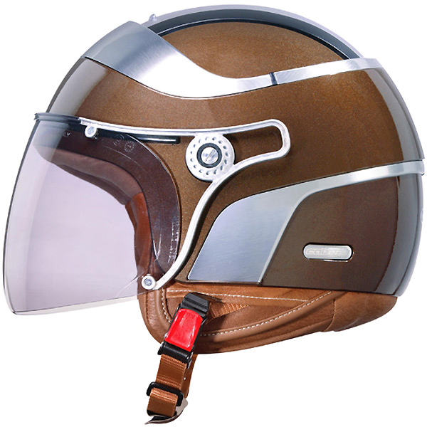 Casque Jet Caberg Uno Jet Chocolat M�tal