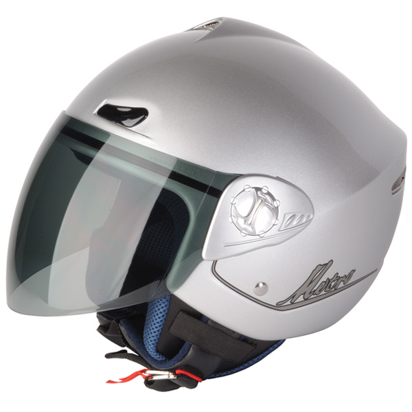 Casque Jet G-MAC Metro Silver Casque Jet G-MAC Metro Silver