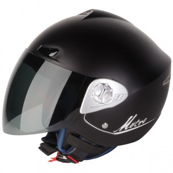 Casque Jet G-MAC Metro Matt Black