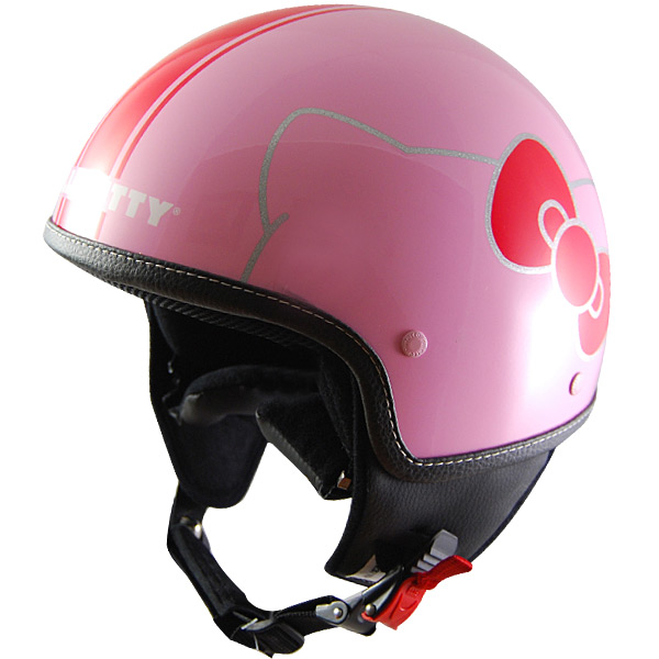 Casque jet Hello Kitty - Profil