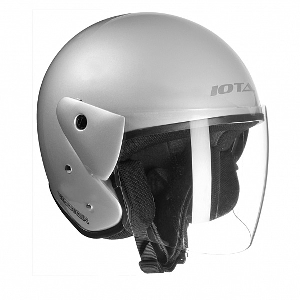 Casque Jet IOTA Vector Silver