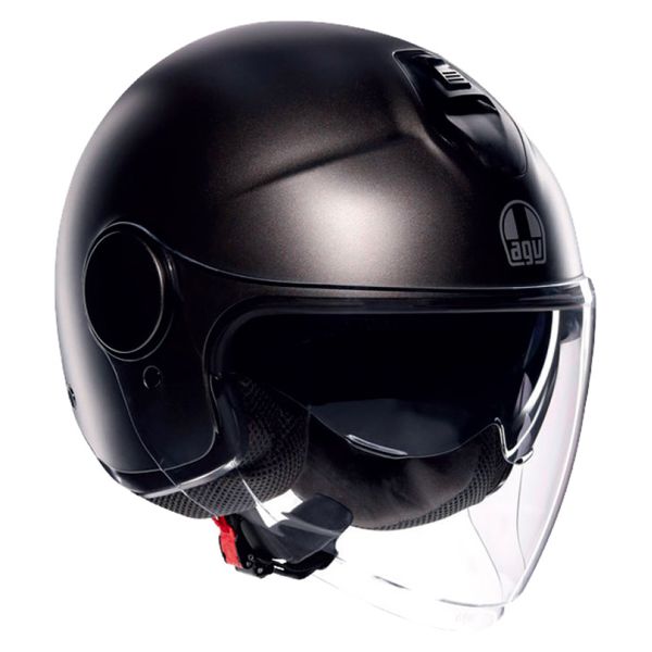 Casque Jet AGV Eteres Matt Asfalto Grey