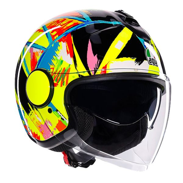 Casque Jet AGV Eteres Rossi Winter Test 2019 Casque Jet AGV Eteres Rossi Winter Test 2019